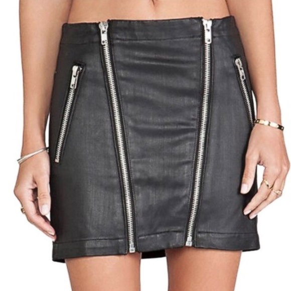 Lovers + Friends Mikey Moto Manchester Miniskirt - Picture 4 of 5